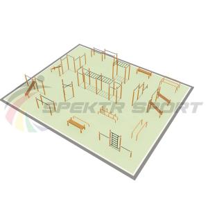 Купить Парковая площадка для Воркаут и WRK 5_76mm в Инте 