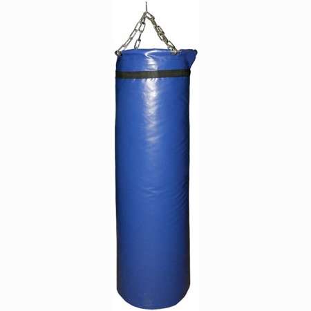 Купить Мешок боксерский SM 40кг на цепи (армированный PVC)  Синий в Инте 