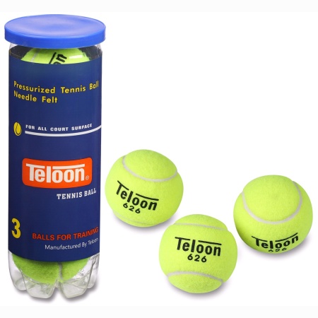 Купить Мяч для большого тенниса Teloon 626Т Р3  (3 шт) в Инте 