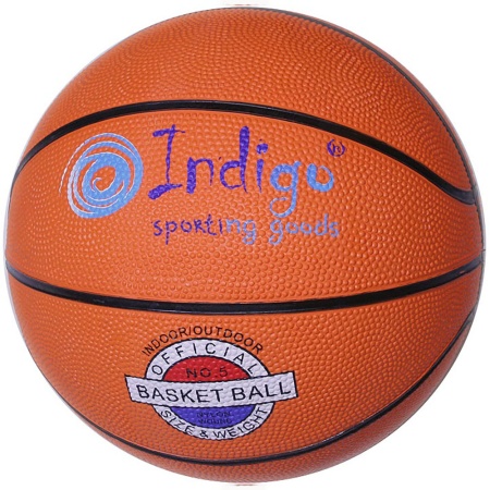 Купить Мяч баскетбольный Indigo №5 в Инте 