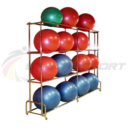 Купить Стеллаж для гимнастических мячей 16 шт в Инте 