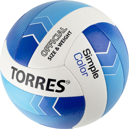 Купить Мяч волейбольный Torres Simple Color любительский р.5 в Инте 